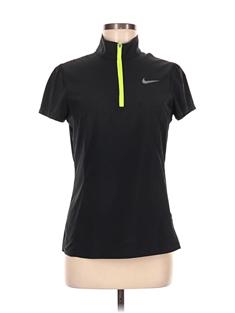 Pre-owned Nike Cardigan Sweater In Black