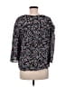 Gap Black 3/4 Sleeve Blouse Size M - photo 2