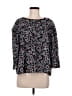 Gap Black 3/4 Sleeve Blouse Size M - photo 1