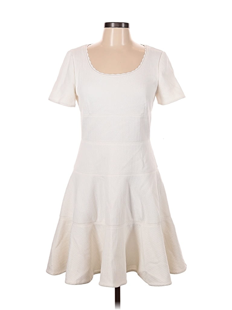 Pre-owned Rebecca Taylor Casual Dress In White