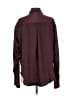 Good American 100% Polyester Burgundy Long Sleeve Blouse Size XXS - photo 2