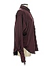 Good American 100% Polyester Burgundy Long Sleeve Blouse Size XXS - photo 4