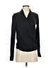 Theory Black Long Sleeve Silk Top Size P (petite) - photo 1