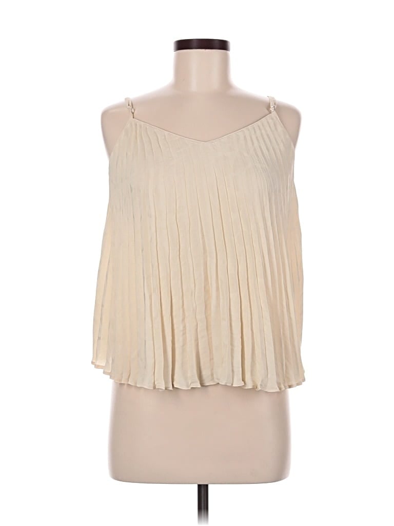 Pre-owned Banana Republic Sleeveless Blouse In White