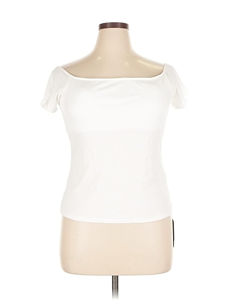 Halara Short Sleeve T-shirt In White