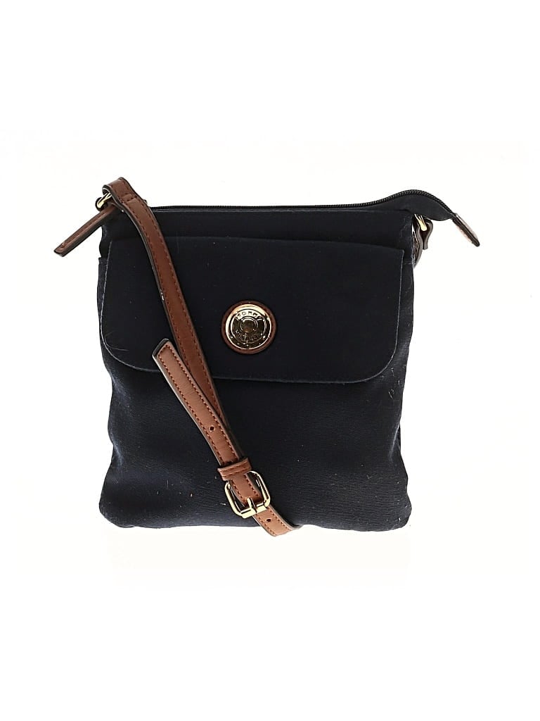 Pre-owned Tommy Hilfiger Crossbody Bag In Blue