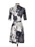 Komarov Print Gray Cocktail Dress Size Sm (1) - photo 2