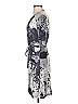 Komarov Print Gray Cocktail Dress Size Sm (1) - photo 5