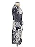 Komarov Print Gray Cocktail Dress Size Sm (1) - photo 4