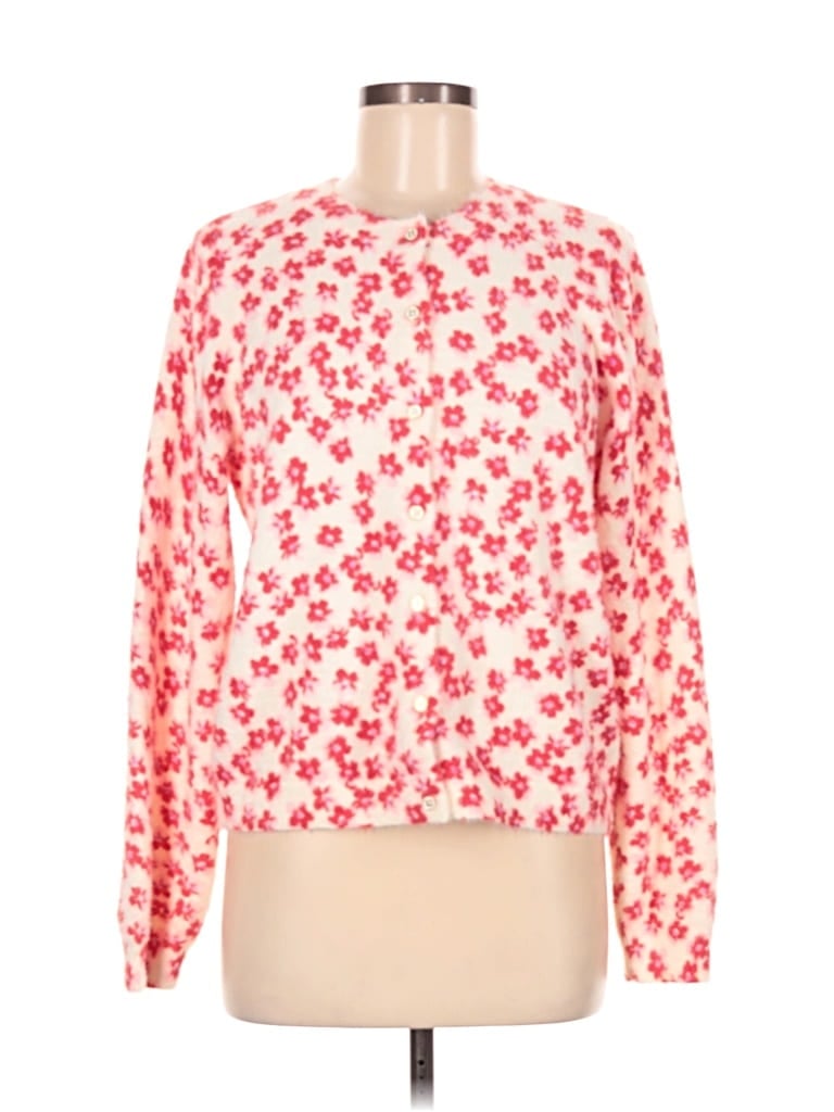 Pre-owned Lands' End Pullover Sweater In Pink