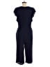Kensie 100% Rayon Solid Blue Jumpsuit Size 6 - photo 2