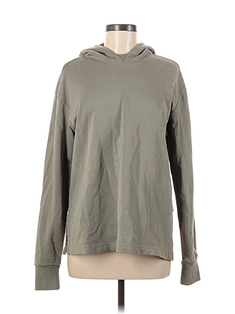 Pre-owned Patagonia Pullover Hoodie In Gray