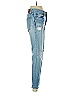 MOUSSY Hearts Blue Jeans Size 25 waist (estimated) - photo 4