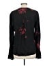 Joie 100% Viscose Black Long Sleeve Henley Size L - photo 2