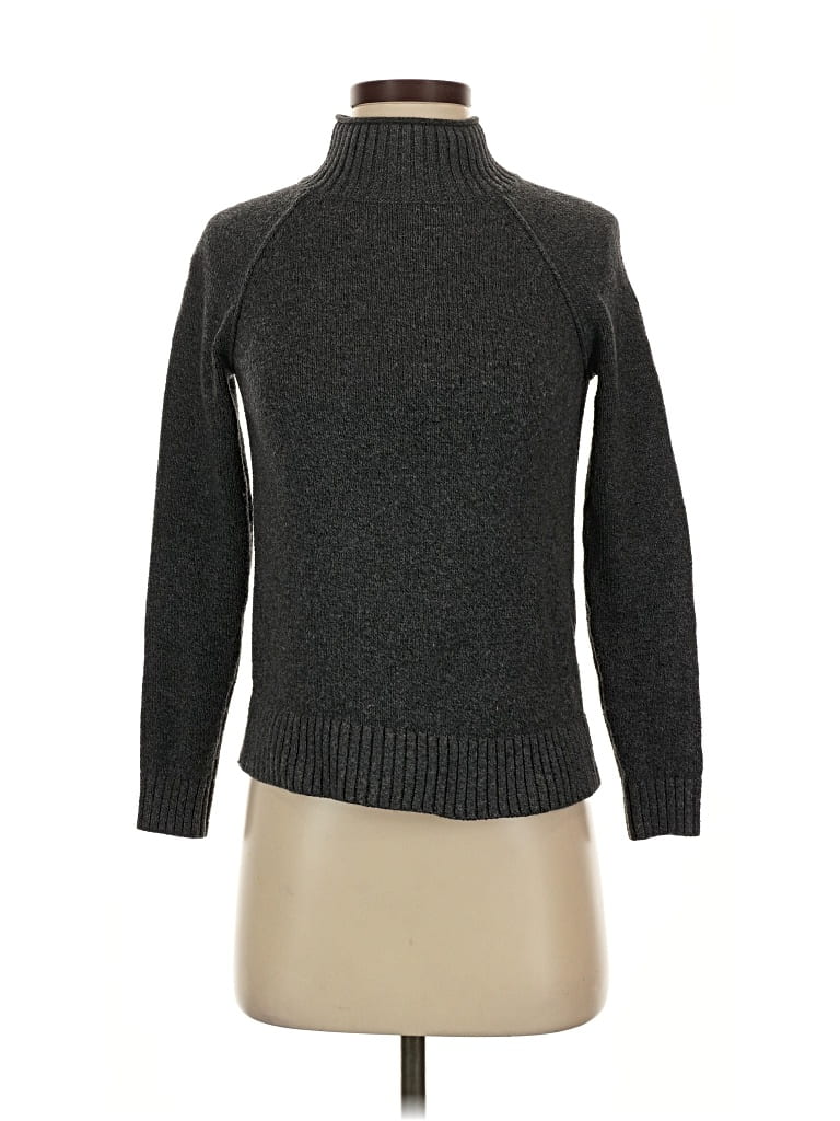 Pre-owned Banana Republic Turtleneck Sweater In Gray