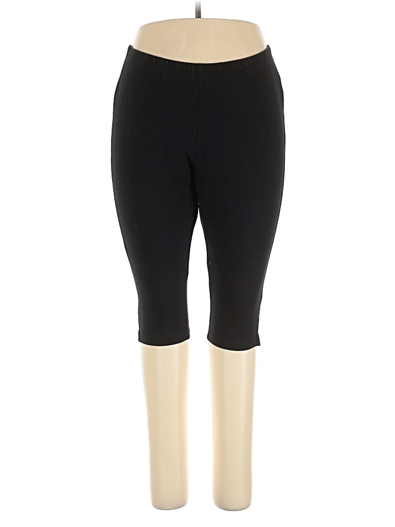 Pre-owned Woman Within Active Pants In Black