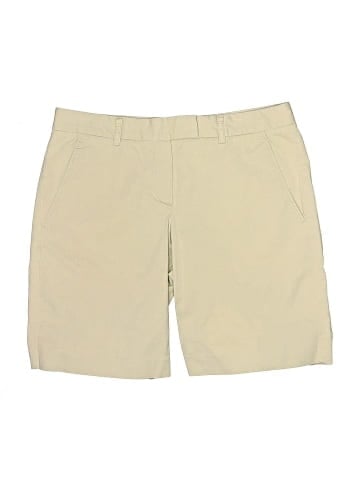 Theory Khaki Shorts (view 1)