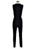 Diane von Furstenberg 100% Viscose Solid Black Jumpsuit Size 2 - photo 2