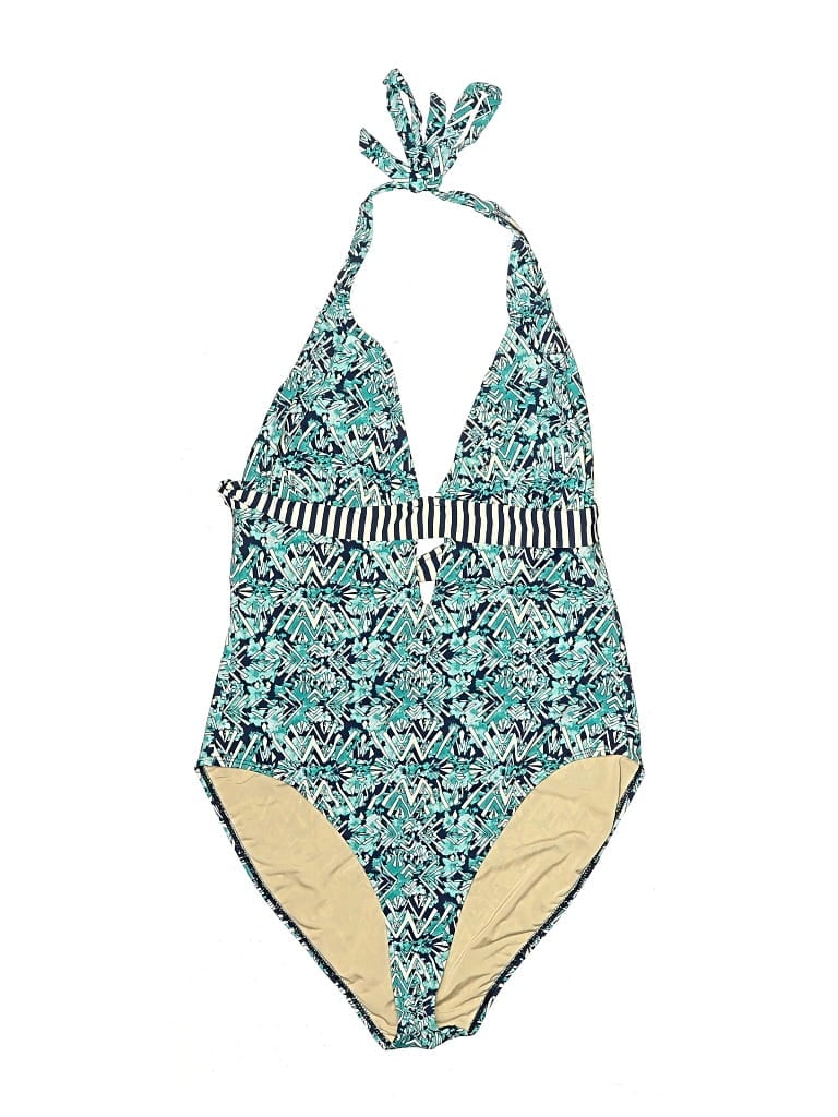 Pre-owned Tart Collections One Piece Swimsuit In Blue