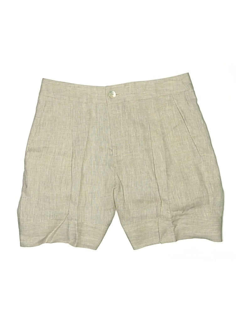 Pre-owned Karen Kane Khaki Shorts In Brown