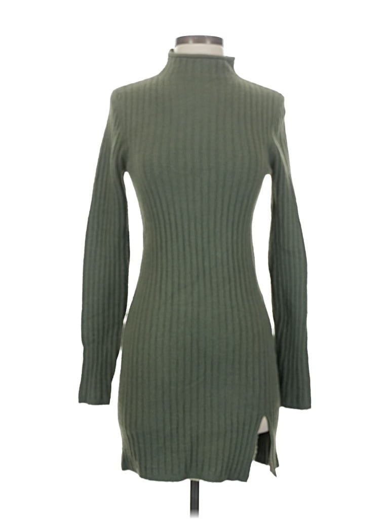 Pre-owned Wilfred Free Casual Dress In Green