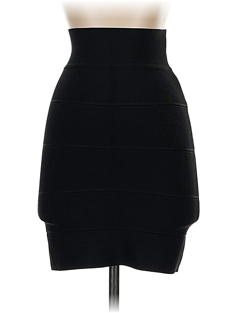 Pre-owned Bcbgmaxazria Formal Skirt In Black