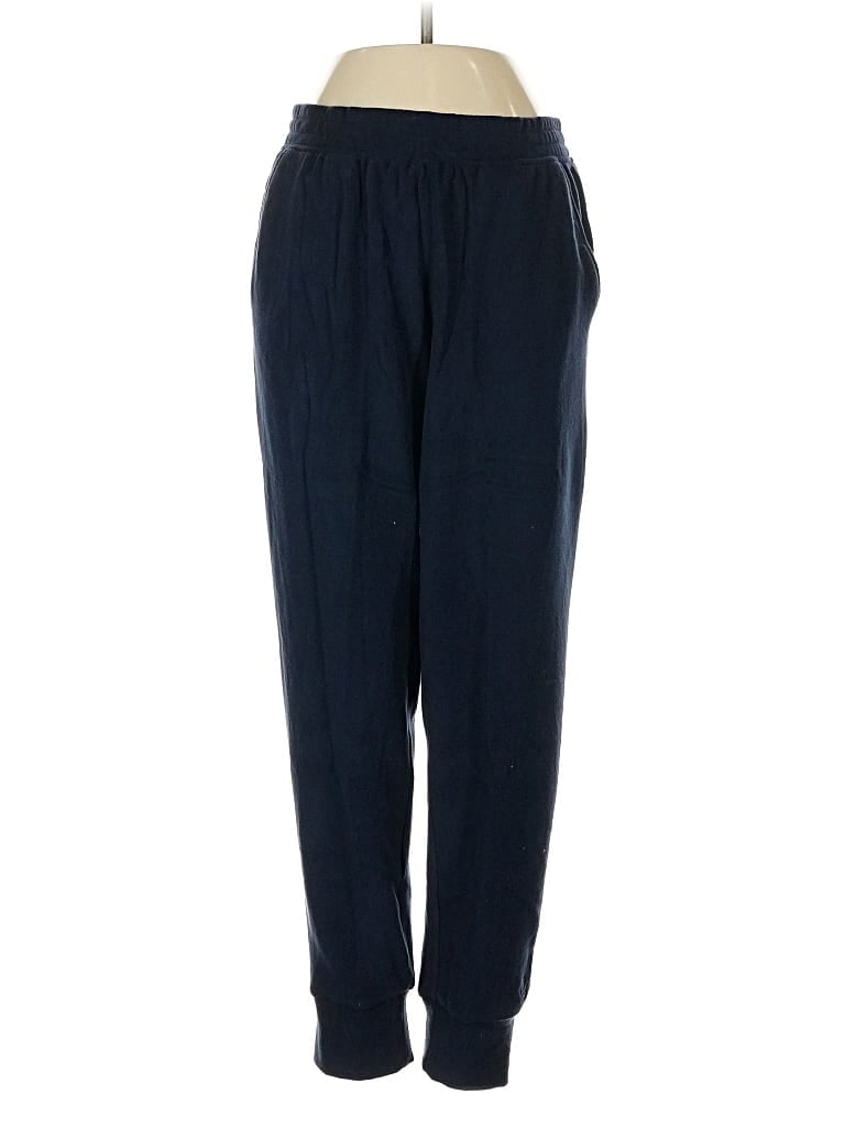 Pre-owned Cuddl Duds Casual Pants In Blue