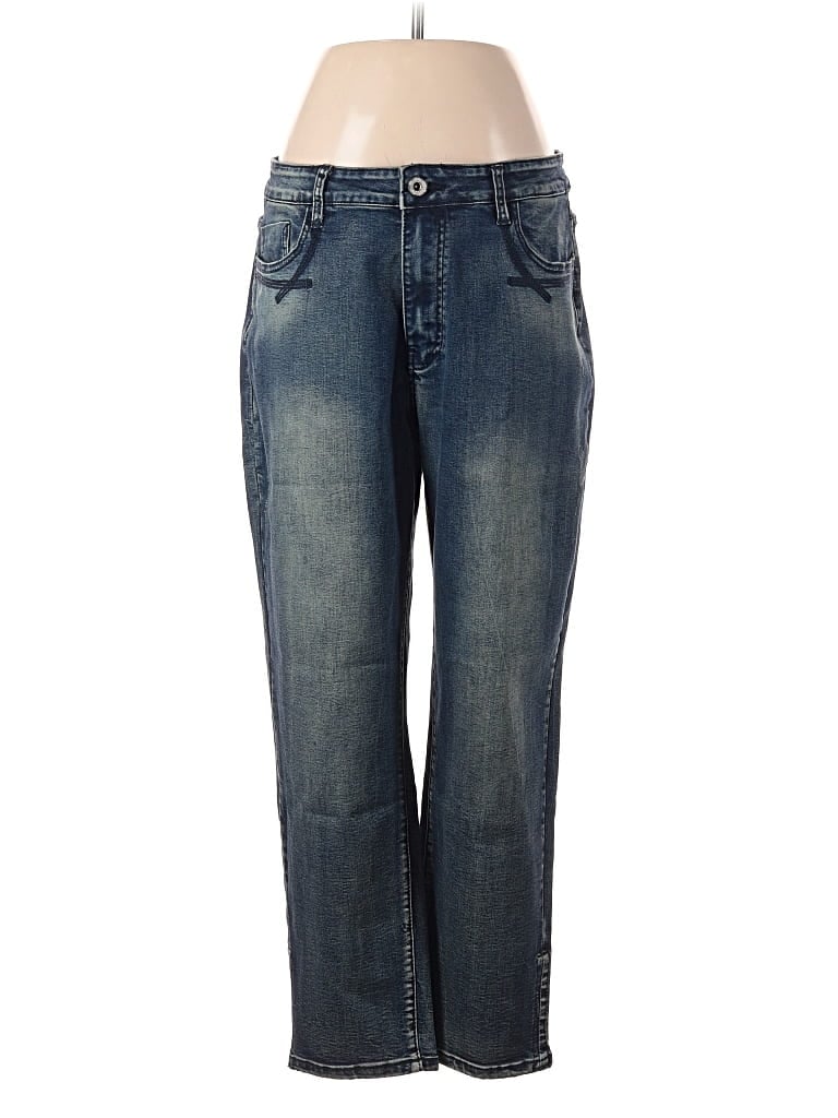 Pre-owned Unbranded Jeans In Blue