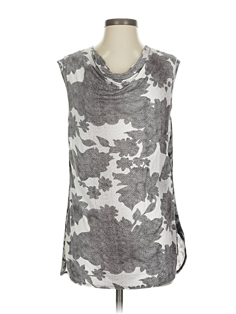 Pre-owned Cabi Sleeveless T-shirt In Gray