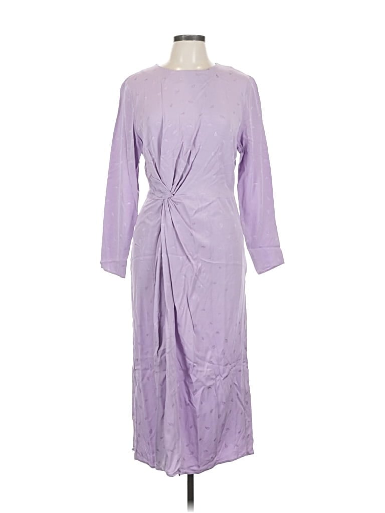 Paris Atelier & Other Stories Casual Dress In Purple