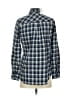 J.Crew 100% Cotton Plaid Blue Long Sleeve Button-Down Shirt Size 2 - photo 2