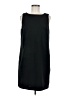 Nine West Solid Black Casual Dress Size M - photo 1