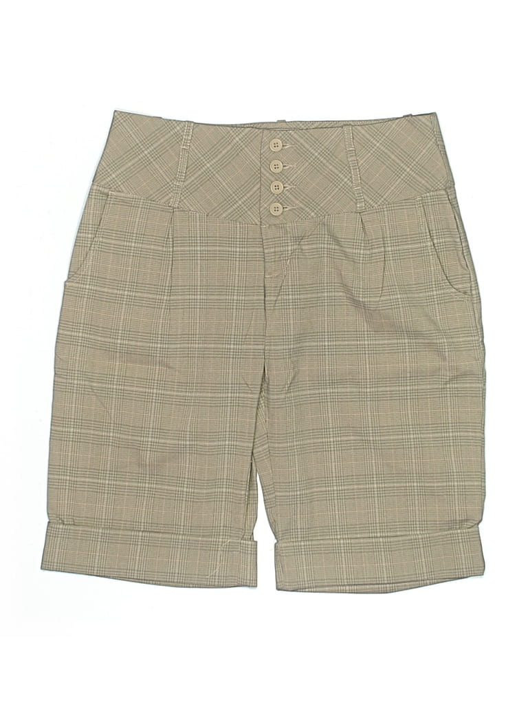 Pre-owned Xhilaration Khaki Shorts In Brown