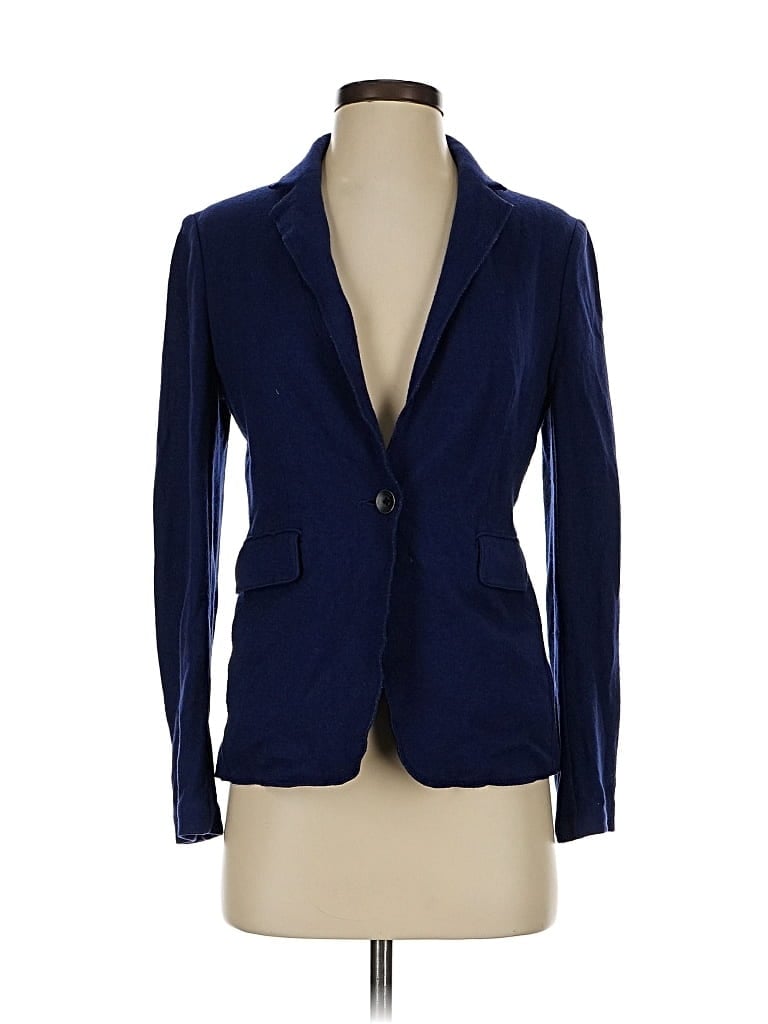 Pre-owned Rag & Bone Wool Blazer Jacket In Blue