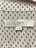 Ann Taylor LOFT 100% Polyester Polka Dots Tan 3/4 Sleeve Blouse Size S - photo 3