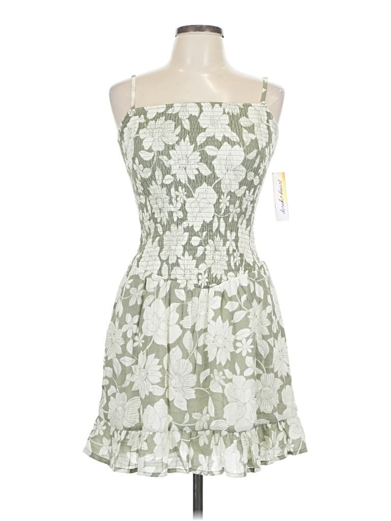 Derek Heart Cocktail Dress In Green