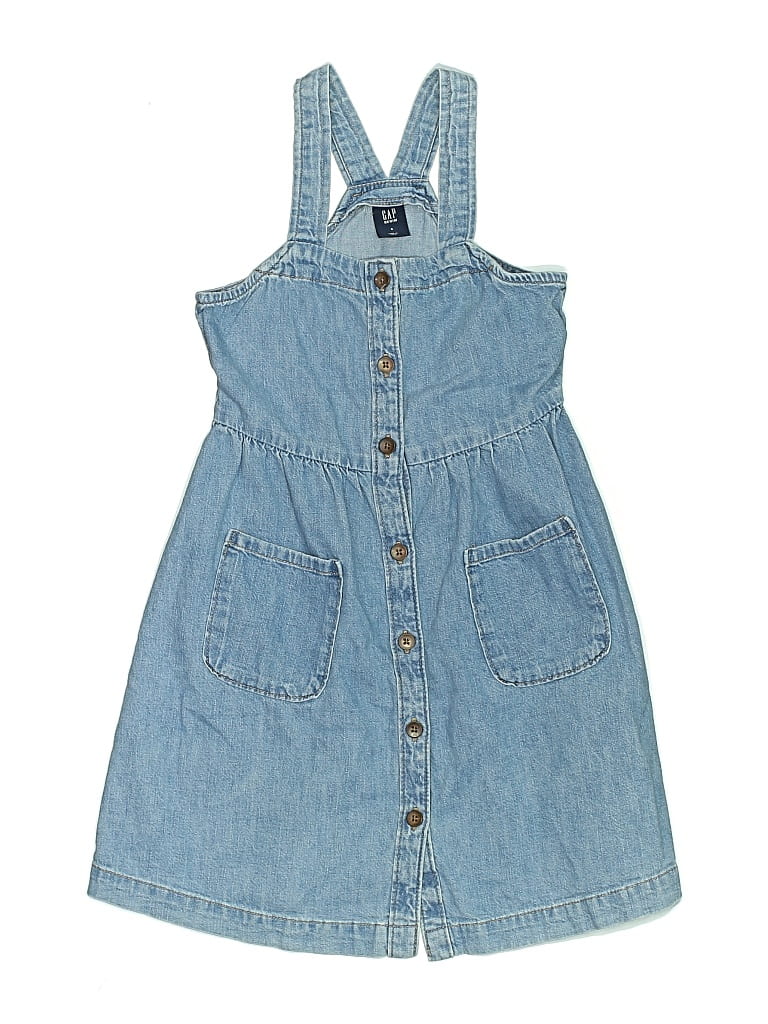 Pre-owned Gap Kids' Dress In Blue