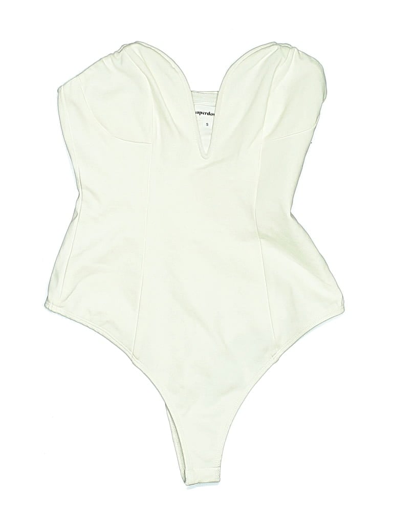 Superdown Bodysuit In White