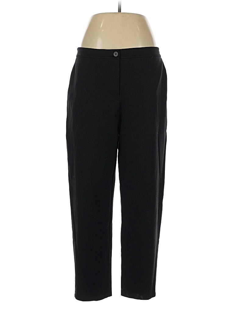 Pre-owned Eileen Fisher Dress Pants In Black