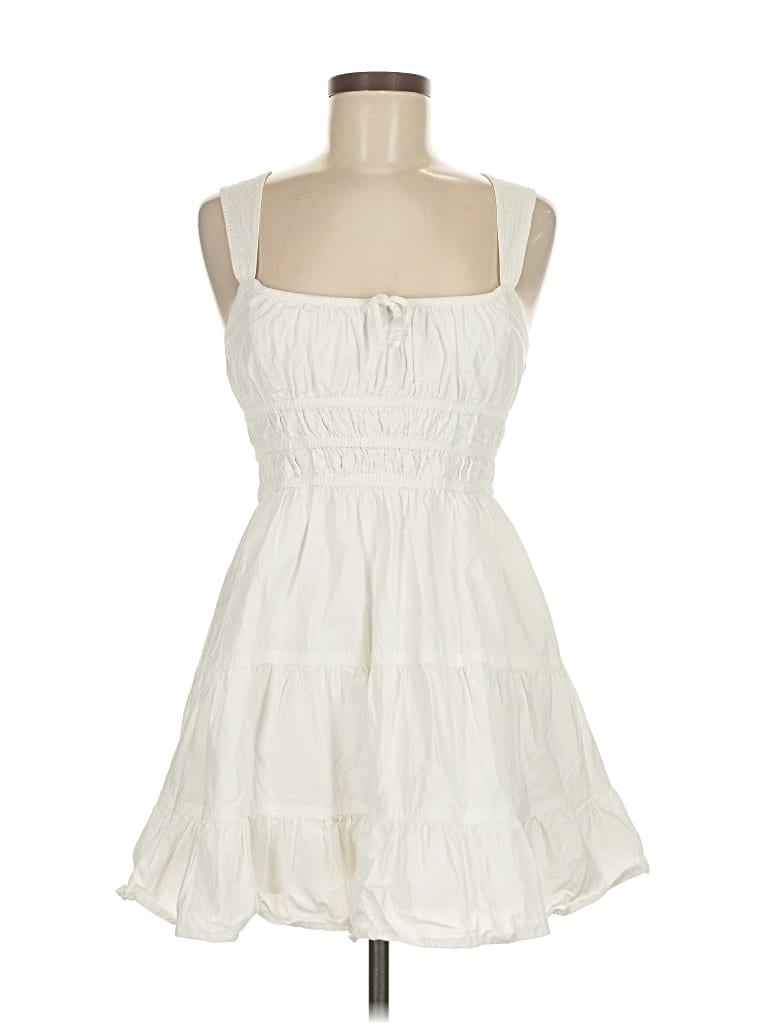 Pre-owned Sunday Best Casual Dress In White