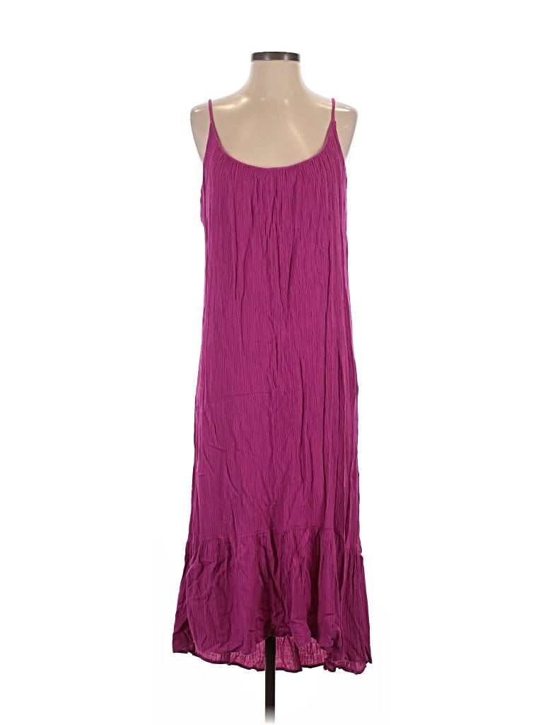 Pre-owned Maven West Casual Dress In Purple