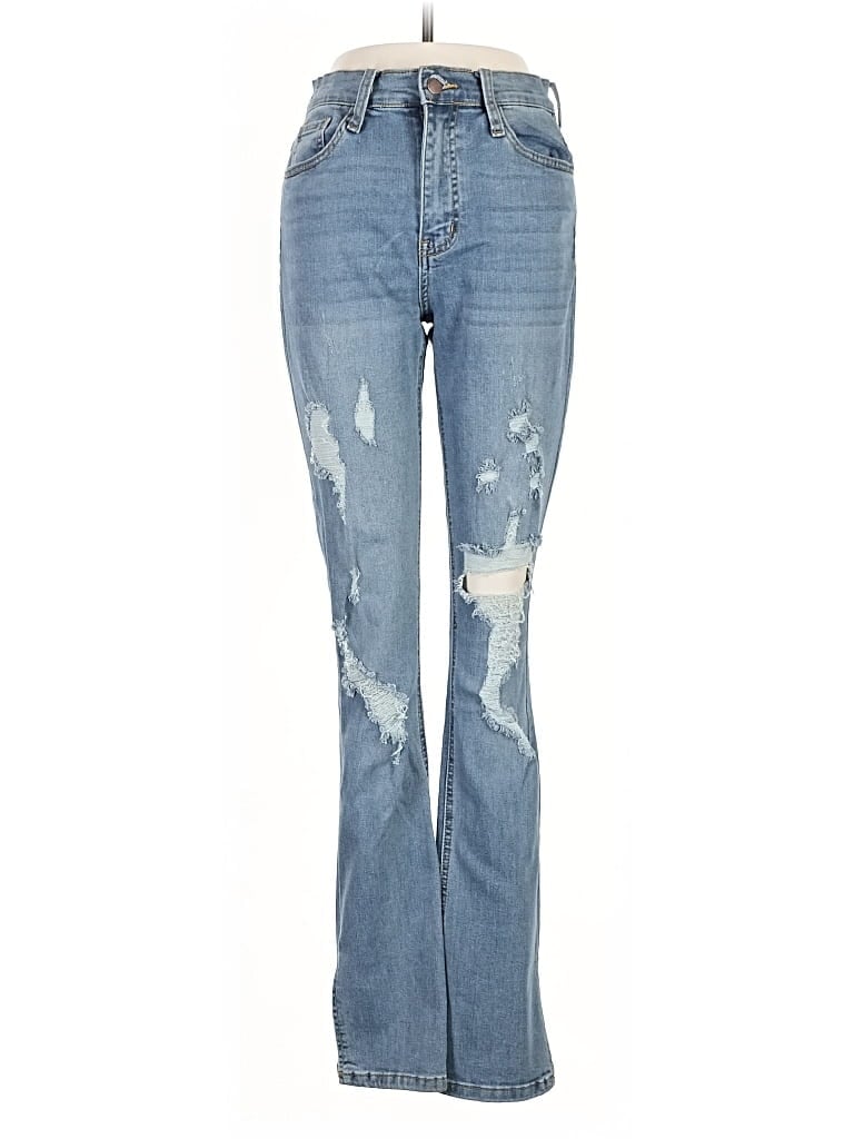 Pre-owned Vibrant M.i.u Jeans In Blue