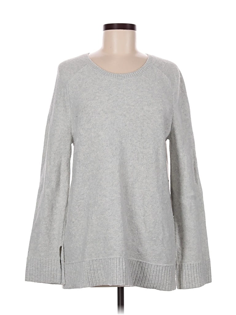 Pre-owned Lou & Grey Pullover Sweater In Gray