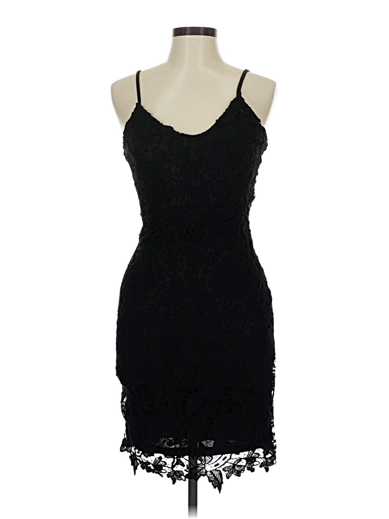 Pre-owned Ya Los Angeles Cocktail Dress In Black