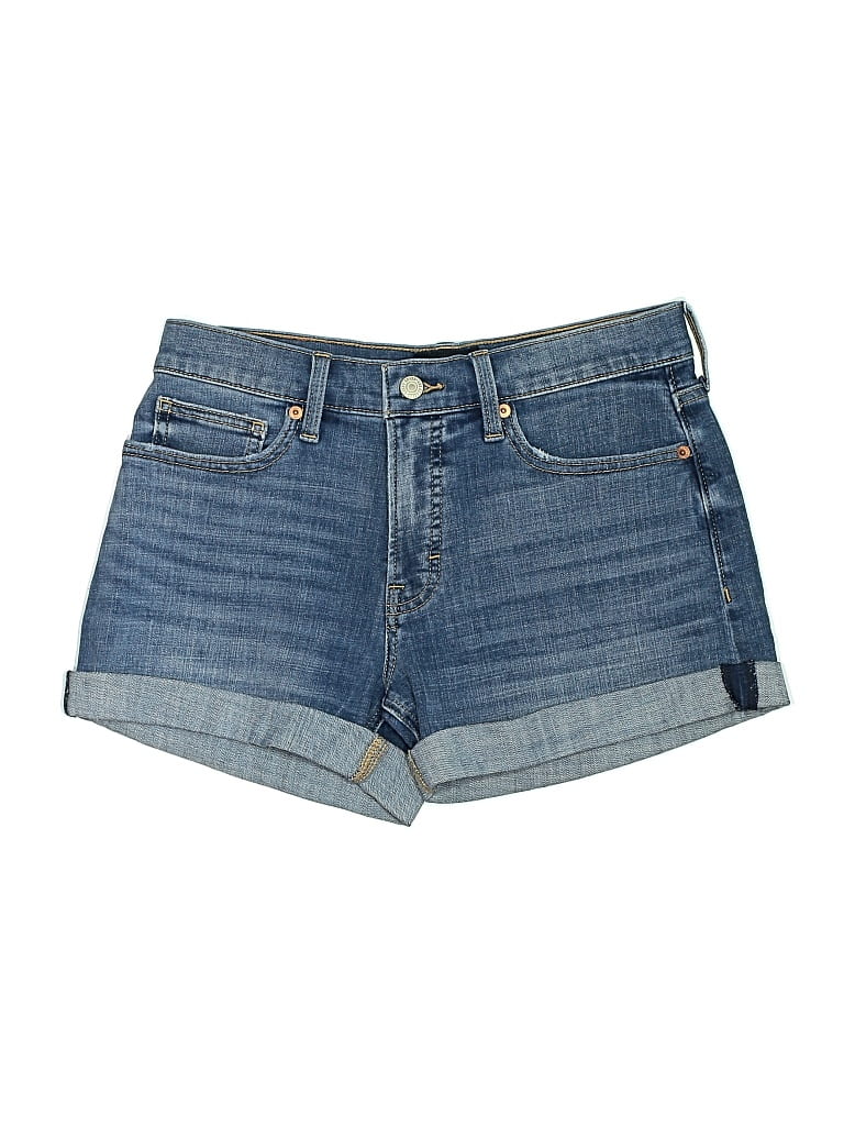Pre-owned Lucky Brand Denim Shorts In Blue