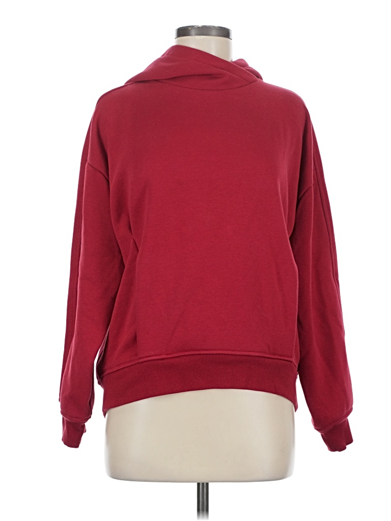Pre-owned Athleta Sweatshirt In Red