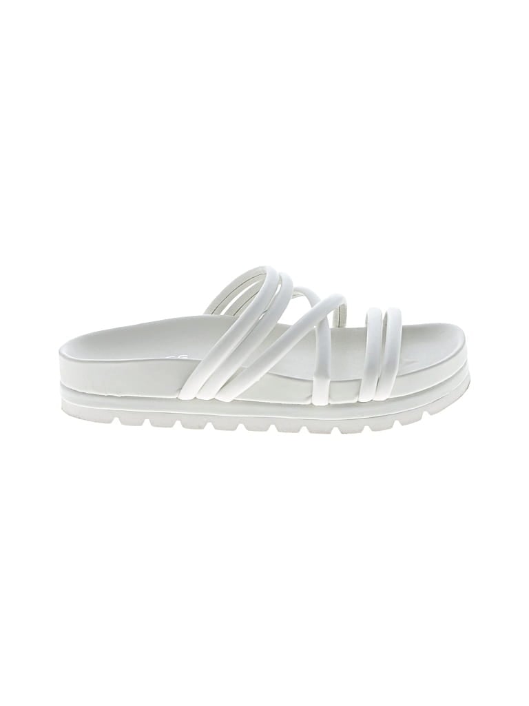 Pre-owned J/slides Sandals In White