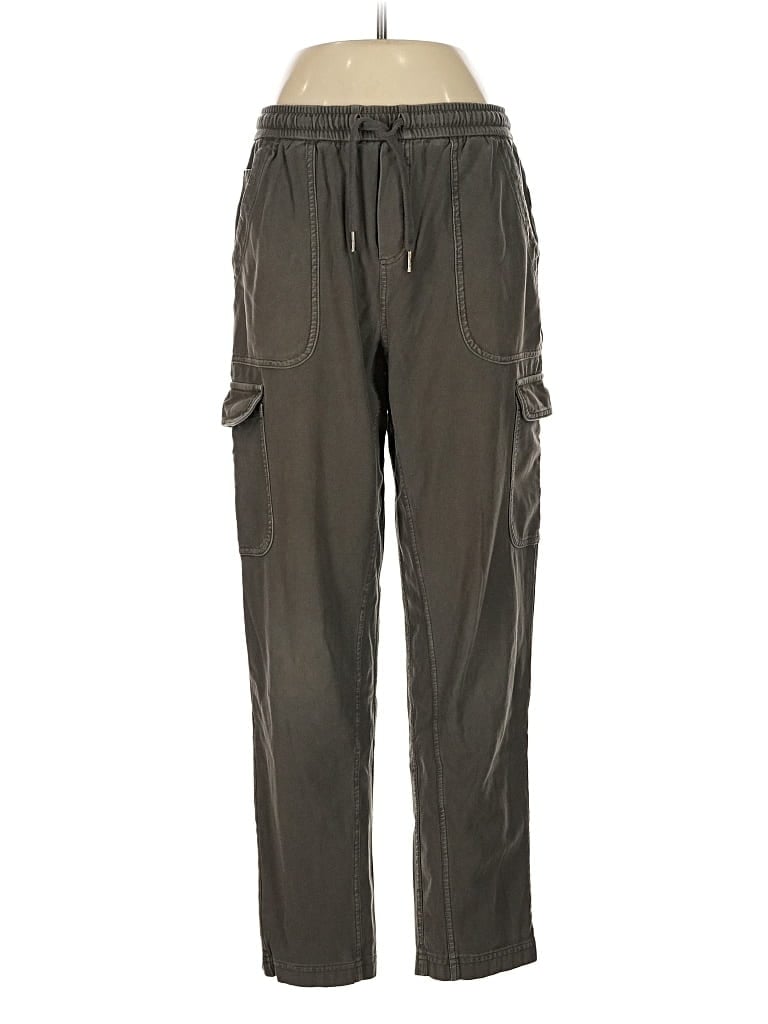 Pre-owned Athleta Cargo Pants In Green