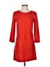 J.Crew Solid Red Casual Dress Size 00 - photo 1
