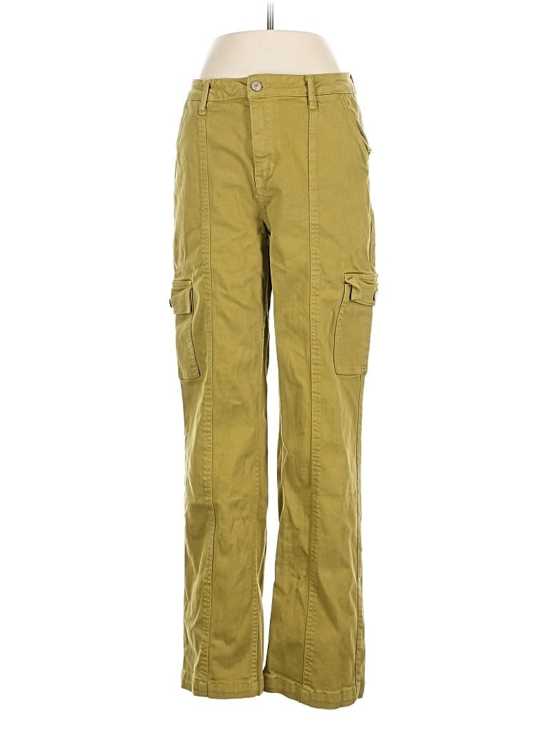 Pre-owned Judy Blue Cargo Pants In Green